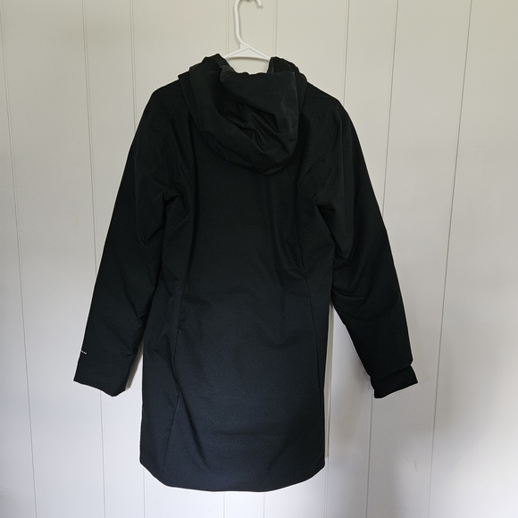 Columbia Women's Autumn Rise Mid Black Hooded Jacket Size M - Picture 2 of 7